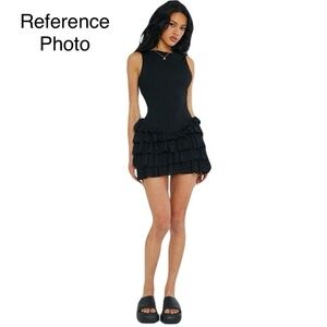 NWT Nanette Lepore Ruffled Mini Dress